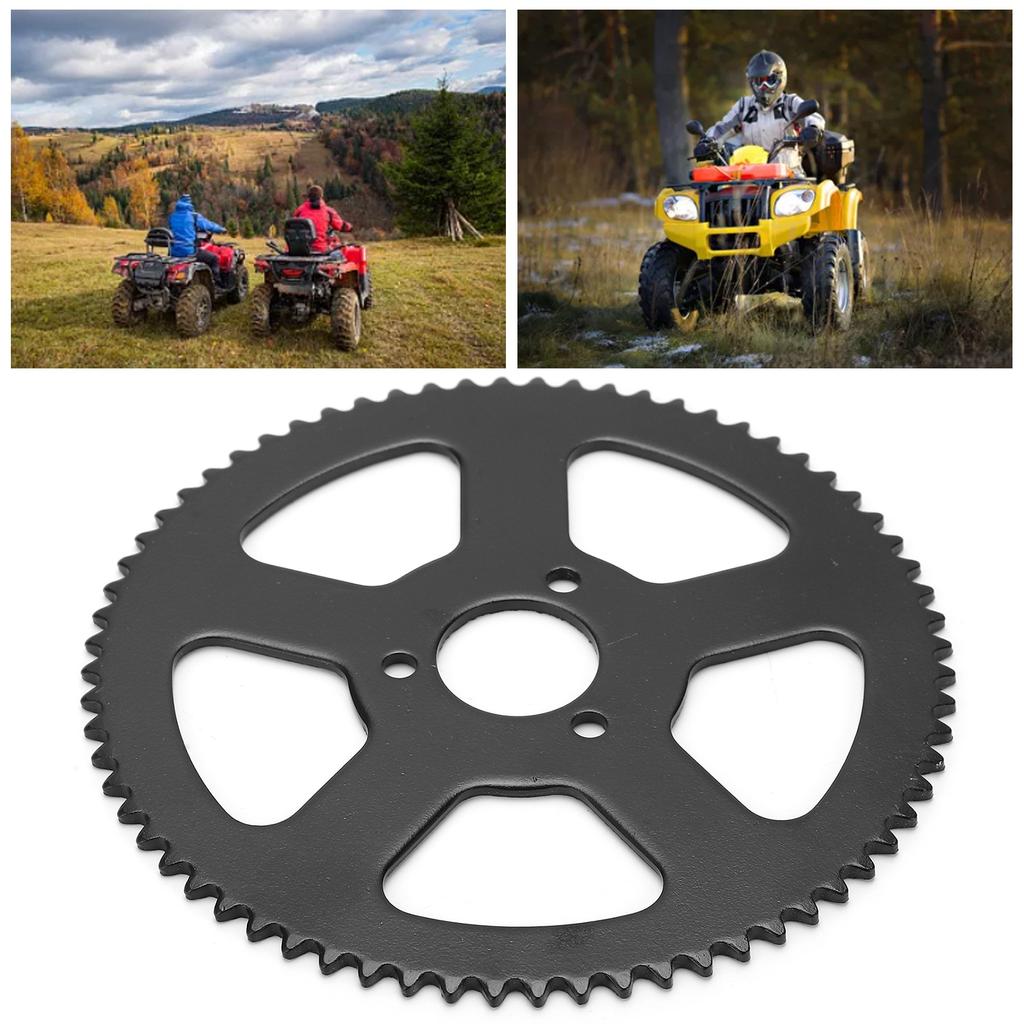 Pignon 78 Dents 25H - Pour Mini Moto 47/49cc, Diamètre Intérieur 29mm, En Acier Noir, Facile à Installer