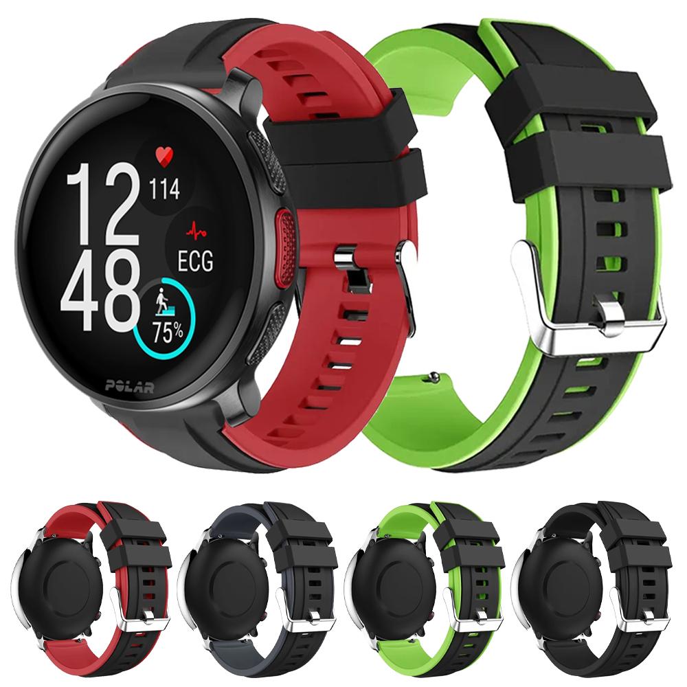 Silicone Strap For POLAR IGNITE 2 Band For POLAR VANTAGE M2 M/UNITE 2/GRIT X Bracelet Wristband Replacement 20mm 22mm Accessorie