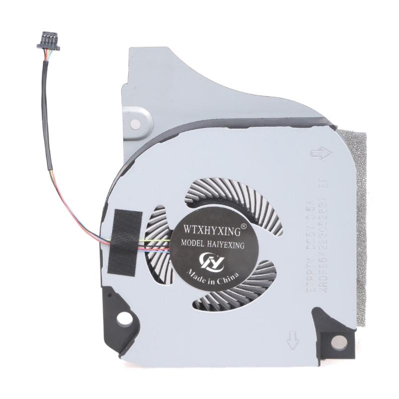 

CPU GPU Fan Laptops Cooling Fan DC5V 4Pin 4wires Coolers for 5590 7590 P82F Laptops Part