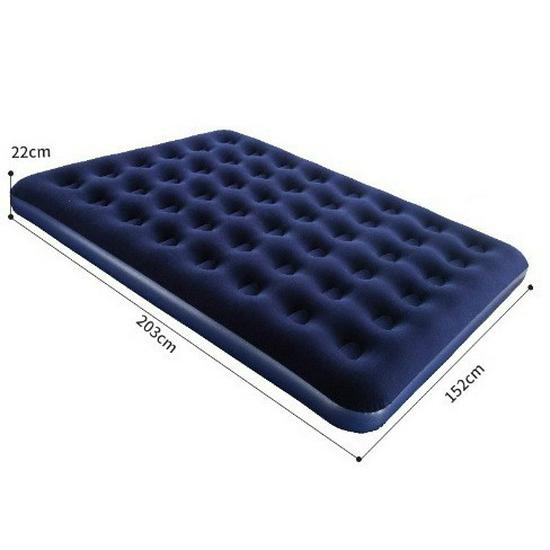 Materasso ad aria gonfiabile portatile ispessito per campeggio e casa - Singolo/Doppio