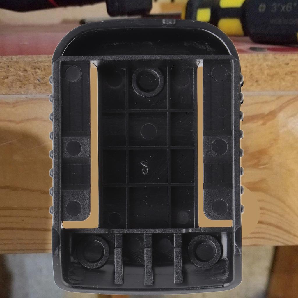 Battery Mount 20V Liion Battery Holder Clip Under Shelf Mount (5PCS)