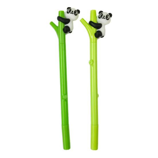 0.5mm Black Ink Ball Point Cartoon Panda Rollerball Pen Student Stationery Gift