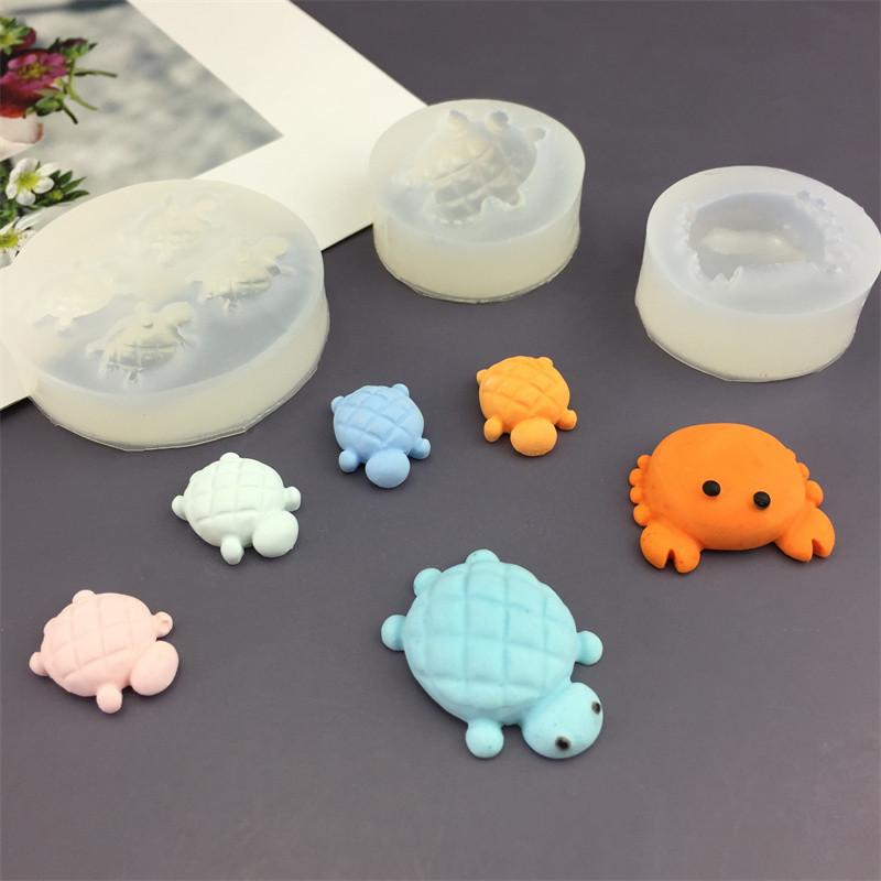 Turtle Resin Jewelry Mold Sea Turtle Silicone Keychain Mold Silicone Mold Keychain Making Jewelry Casting Supplies