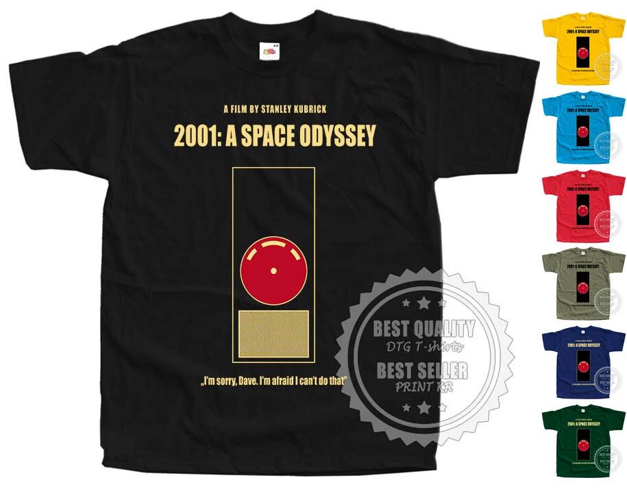 

2001 A Space Odyssey v22 T SHIRT Movie Poster Colors Blue Black Sizes S to 5XL XL