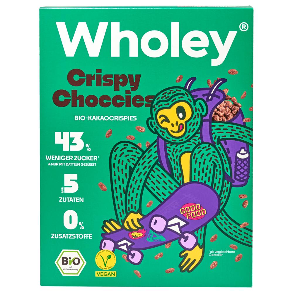 Holly Wholey Cereal Eco-Natural Crispy Cacao Vegan 275g