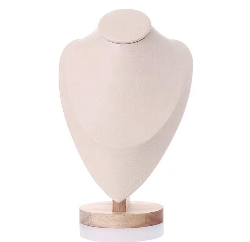 1PC, Necklace Display Frame Portrait Model Neck Pendant Jewelry Frame, Neck Model Display Frame Jewelry Necklace Photo Props