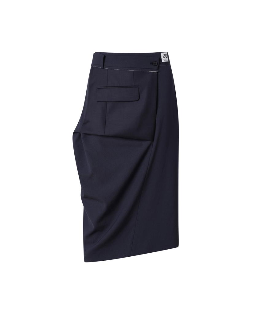 RECODE Jacket Mixed Patch Skirt_Rqkas25540Nyx