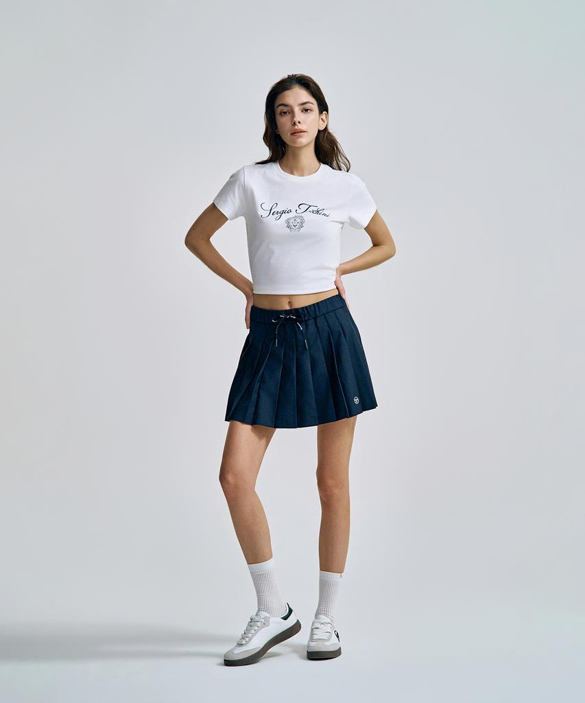 SERGIO TACCHINI W String Classic Skirt (Navy)