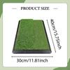 Golf Hitting Mat Practice Drive Training Portable Gear Artificial Turf Pad Rubber Base for