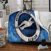 Brighton & Hove football club Flannel Blanket, Soft Polyester, Modern Design, All-Season for Camping, Travel, Gifts for holidays or birthdays
