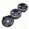 4pcs Smiling Face Logo Emblem Car Wheel Center Caps 60MM 56MM Wheels Hub Cap Smile Badge Rim Hubcaps Cover Replace Accessories