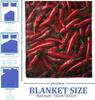 Toasty Breakfast Throw Blanket 50x60 Inch, Quirky Food-Themed Blankets for Kitchen or Dining Area, Playful Toast and Butter Patt