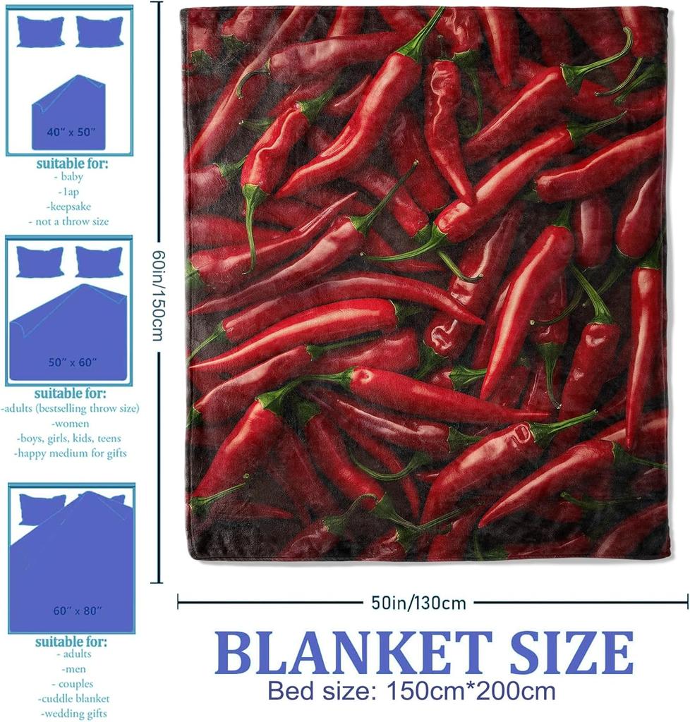 Toasty Breakfast Throw Blanket 50x60 Inch, Quirky Food-Themed Blankets for Kitchen or Dining Area, Playful Toast and Butter Patt
