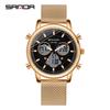 SANDA Simple Trend Watch Male Student Fashion Double Electronic Watch Digital Sports Waterproof Watch