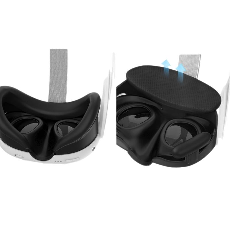 Adjustable VR Headset Face Cushion Sweatproof Design Easy Clean for VR Headset Face Cover Pad