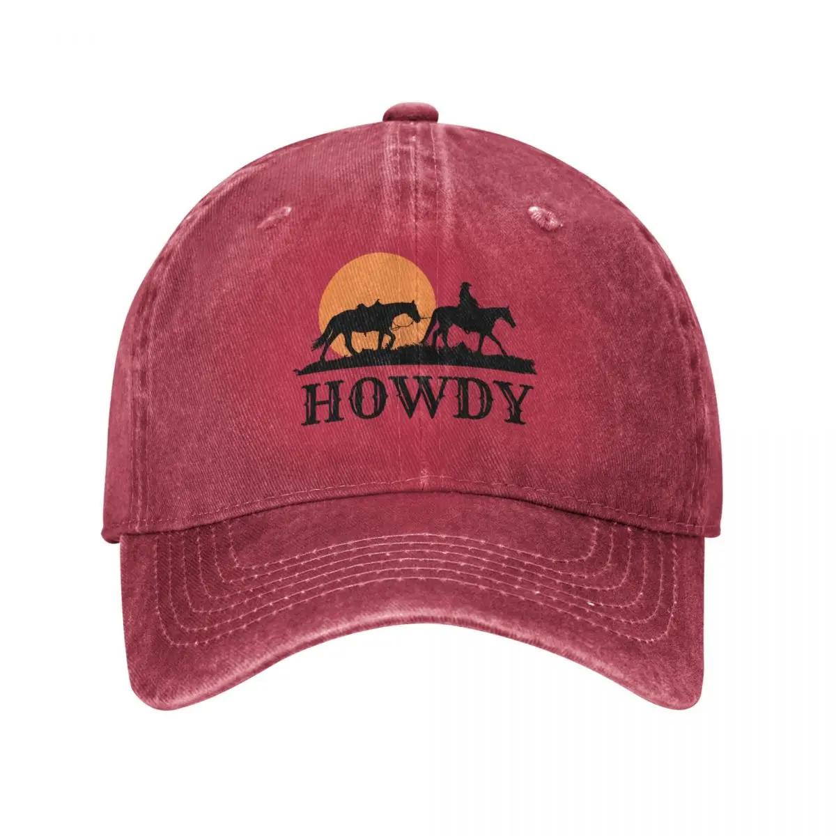 Howdy Baseball Cap Luxury Hat Hat Baseball Cap Hood New In The Hat Unisex Golf Wear Womens