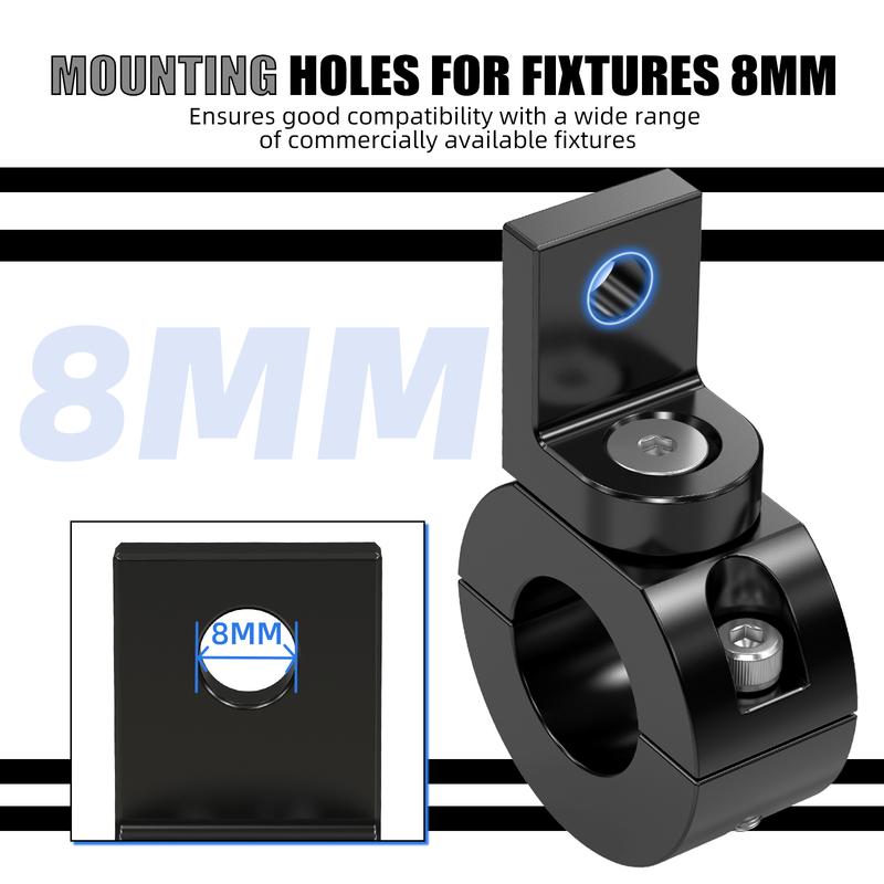 Headlight Bumper Clamp Spotlight For KTM 690 Enduro R 1290 Super Adventure BMW R1250SG R1200GS Yamaha Tenere700 1" Bumper Mount