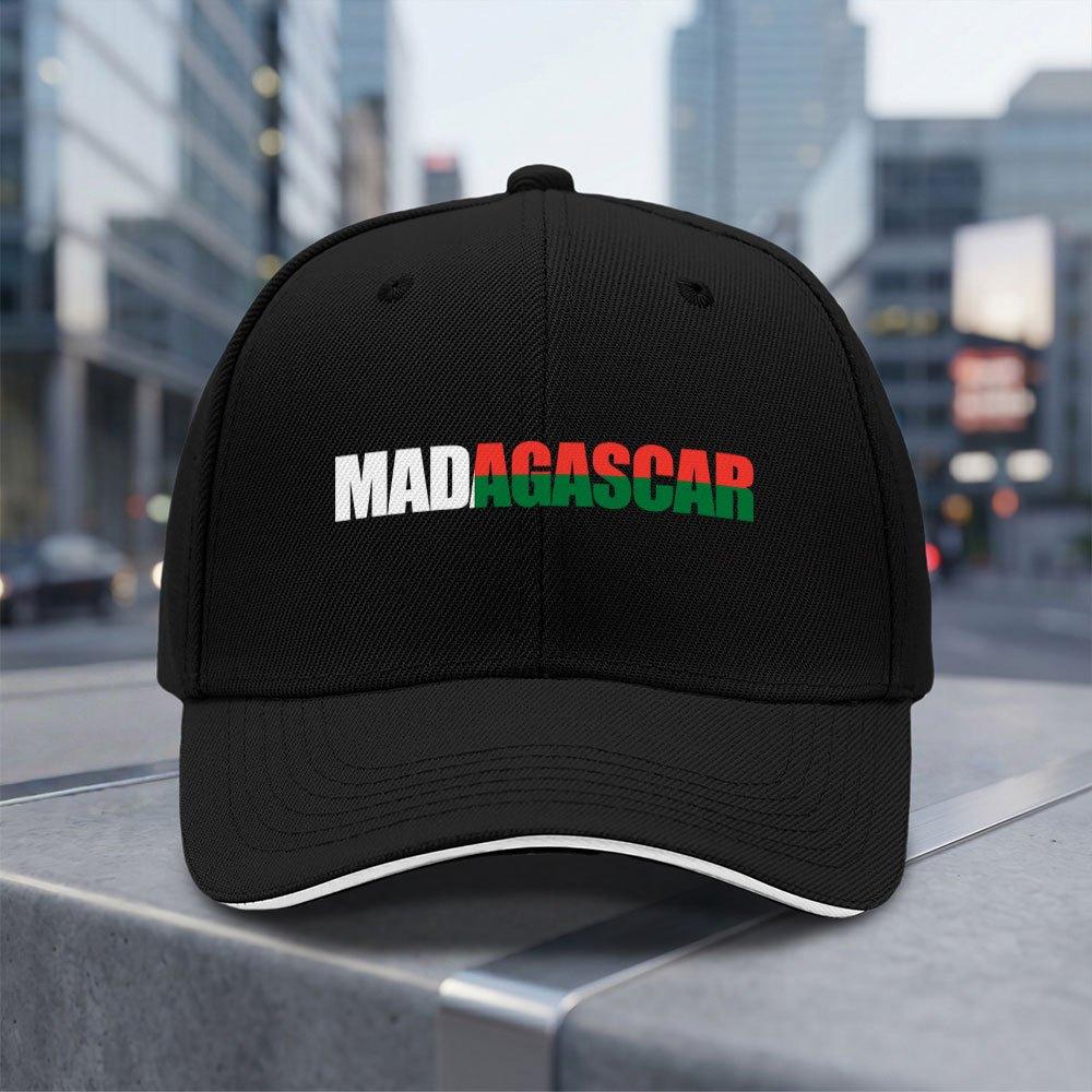 Madagascar Flag Baseball Cap with Malagasy Text  Adjustable Lightweight Breathable Hat for Daily Wear Holidays  Gifts