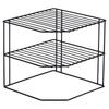 Metal Kitchen Shelf for Countertop, Corner Cabinet, Organizer Stand