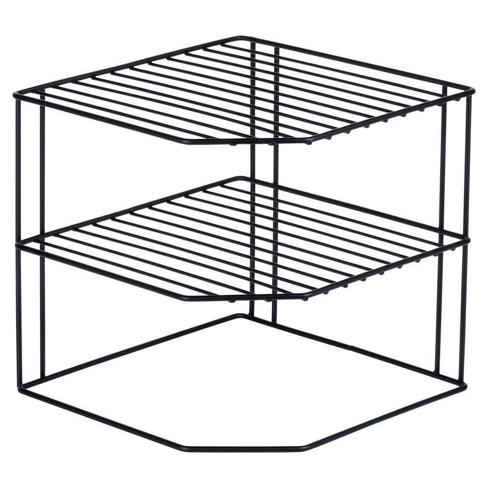 Metal Kitchen Shelf for Countertop, Corner Cabinet, Organizer Stand