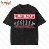 Vintage Limp Bizkit Amerikanischer Nu Metal Rap Rock Promo Tour Konzert T-Shirt Vintage Oversize T-Shirt
