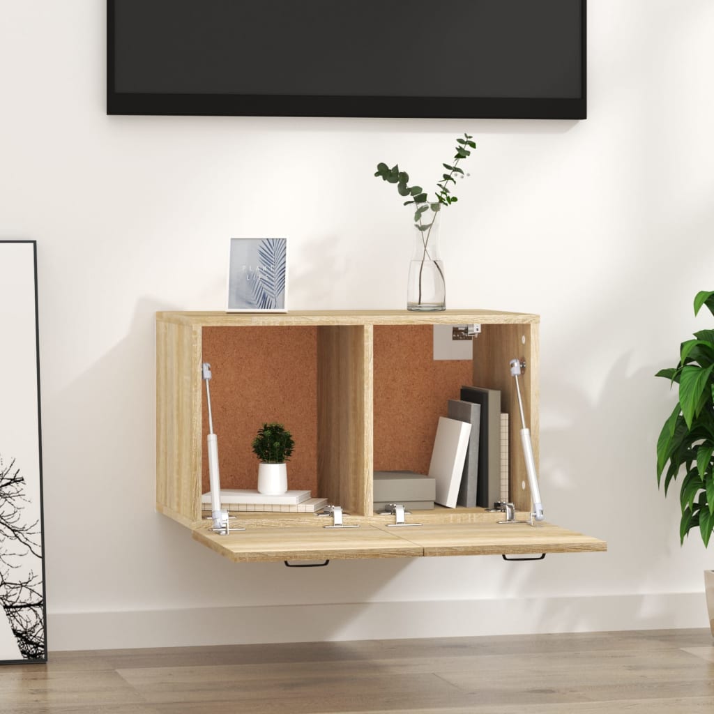 Wall Cabinet Sonoma Oak 60x36.5x35 cm Engineered Wood