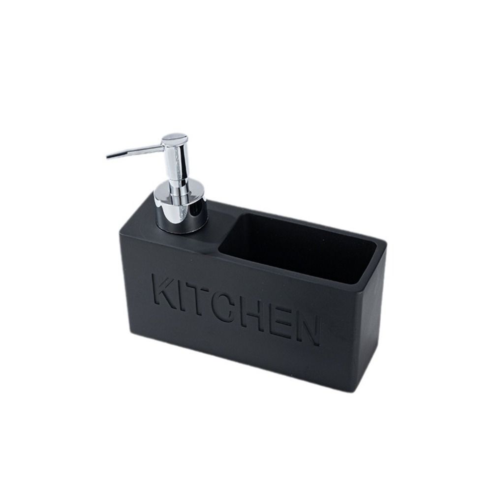 With Holder Soap Dispenser Resin Detergent Dispenser Liquid Hand Soap Dispenser  Kitchen