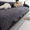 Winter Warm One-Piece Non-Slip Sofa Throw Cover Soft Fuzzy Furniture Protector Mats  New Irregular-Shaped Plush Sofa Cushion