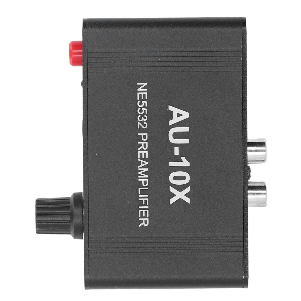 NE5532 Kopfhörerverstärker, 20 dB Stereo-Audiosignal Phono-Vorverstärker mit 3,5-mm-Kopfhörereingang und -ausgang für Heim-Stereoanlagen