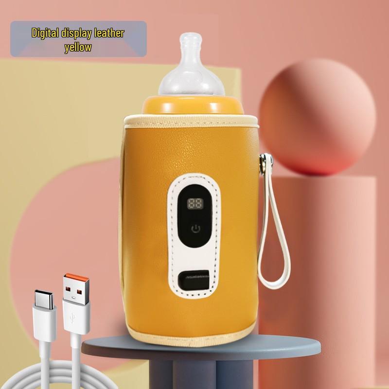 Universal Insulated Baby Bottle Sleeve - Portable Outdoor Warmer for Milk.