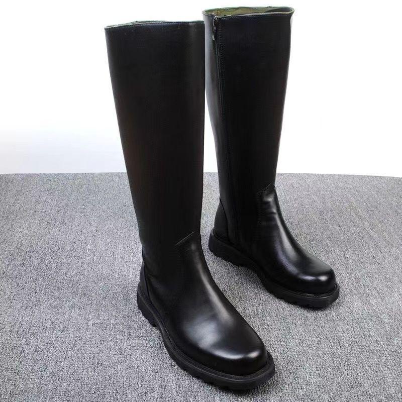 Men's and Women's High Tube Riding Boots for Knight Performances and Honor Guards