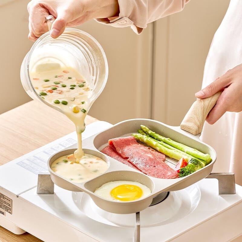 Multi-Section Breakfast Frying Pan