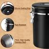 Large Capacity Coffee Beans Vacuum Storage Container Stainless Steel Airtight Container Grains Tea Nut Keep Fresh Storage Jar