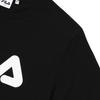 Fila T Shirts Unisex Black Crew Neck Moderate FS2RSF2120X-BLK-