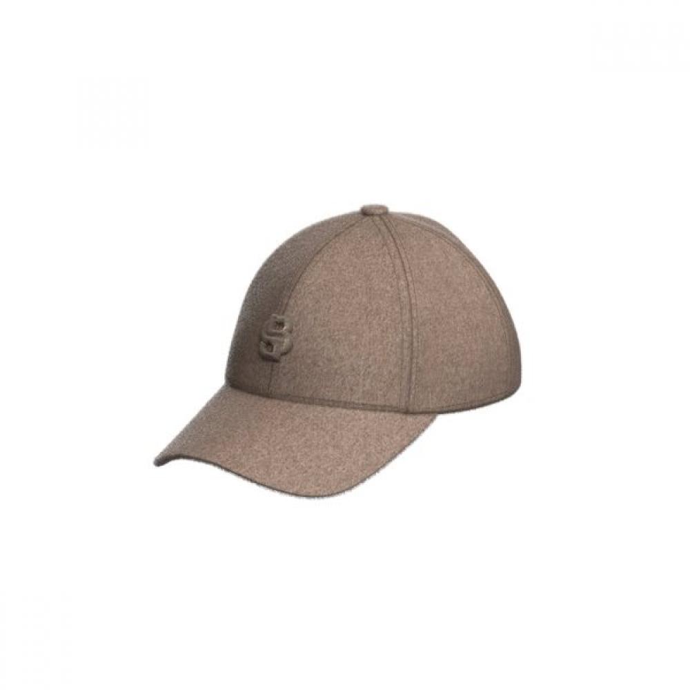Boss emBossed Logo Metal Buckle Cap Open Brown  50550607247 ONESI