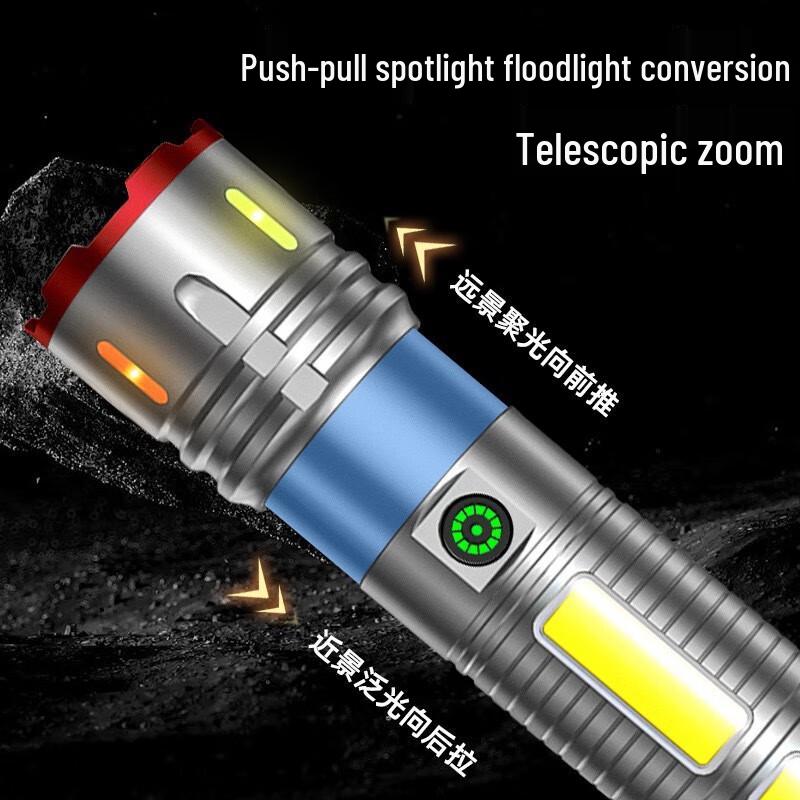 UOSU Multifunction Rechargeable LED Flashlight