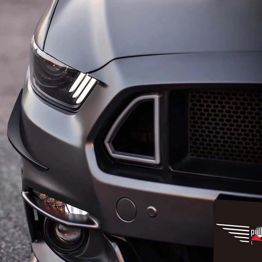 2015-2017 Ford Mustang S550 Front Bumper Canards
