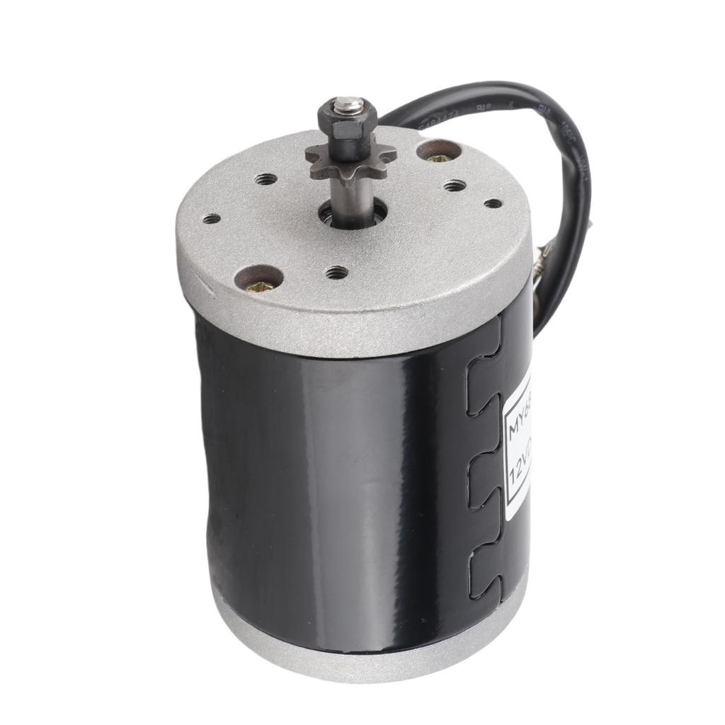 MY6812 12V 120W High Speed Small Brush Motor with Belt Pulley Electric Scooter E Bike Accessory