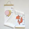 Baby Height Ruler Cartoon Pattern No Odor Cloth Removable Baby Growth Ruler for Children