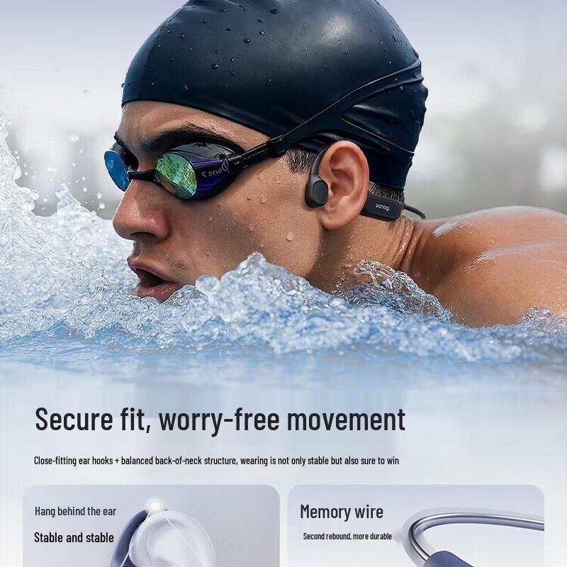Saina B33S Bone Conduction Swimming & Sports Headset