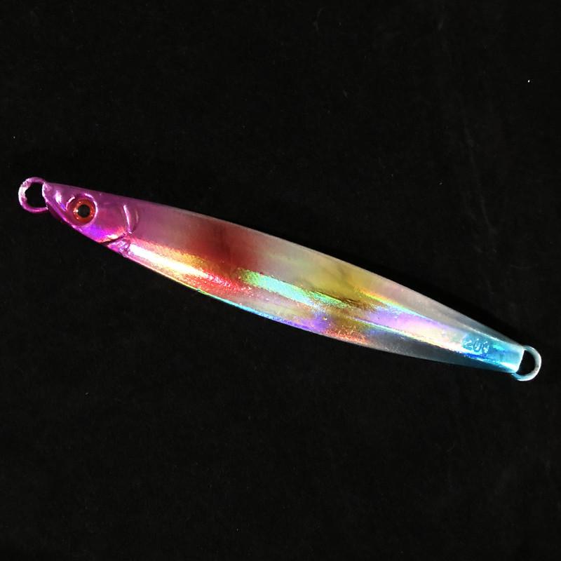 Glow-in-the-Dark Ocean Trolling Metal Jig (180g, 10.7cm) for Sea Fishing