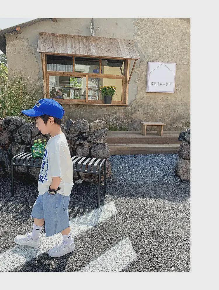 Children's Short-Sleeved T-Shirt: Stylish Boys' Summer 2022 Korean-Style Top