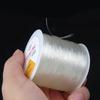 100m Starkes Elastisches Kristall-Perlenfaden-Kordel Schmuckherstellung Halskette Armband DIY Perlen-Schnur Dehnbar Dicke 0,4-1mm