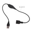 5v Charging Cable For Devices Lamp Fan Speed Controller 45CM 5V Fan Controller Adjustable Speed And Brightness