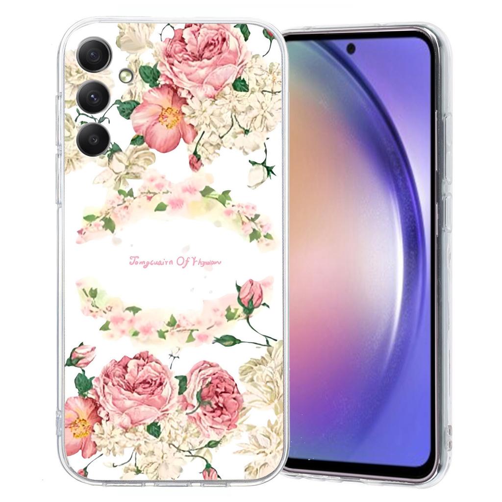 For Samsung Galaxy S24 FE Case Soft TPU Pattern Printing Slim Phone Cover
