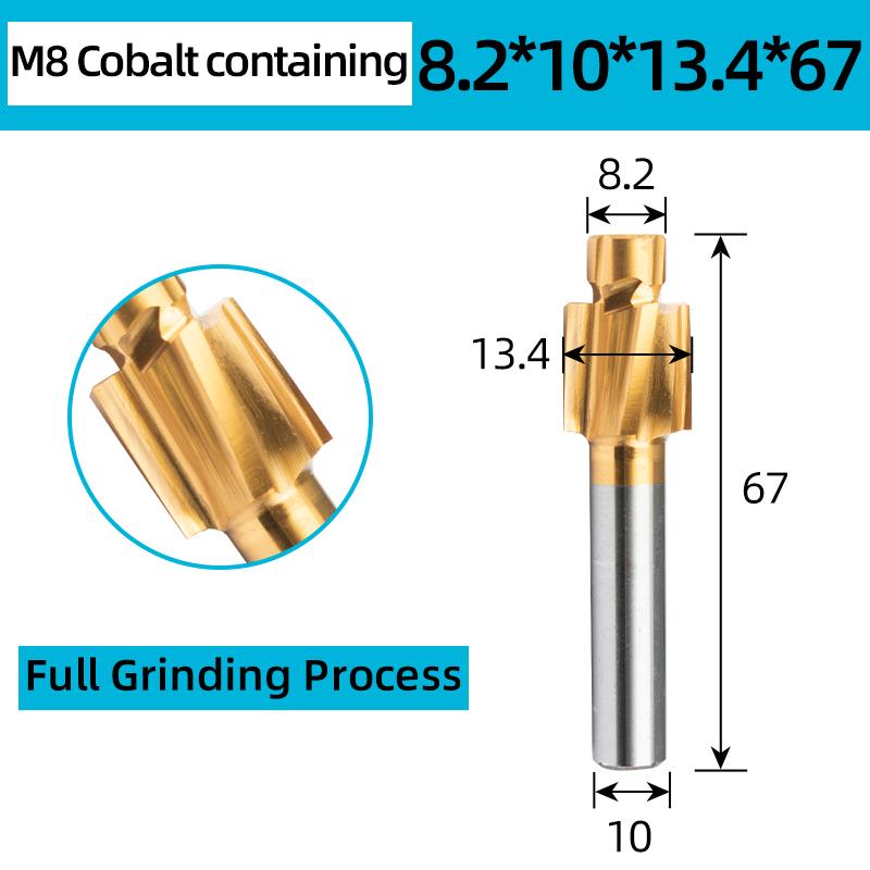 

HSS Countersink Milling Cutters / Cobalt-Containing Layer Countersinks / Fully Ground Countersink Drills M3M4M5M6M8M10M12M14M16
