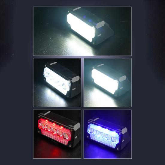 Bicycle Headlight Digital Display 5 Modes Adjustable Lightweight Waterproof Rechargeable MTB Road Mountain Bike Night Riding LED Front Lamp