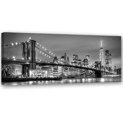 Canvas Print, Brooklyn Bridge New York