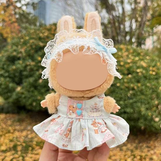 Puppenkleidungsset für 17cm La Bubu Modepuppe Kleidung Accessoires Hai