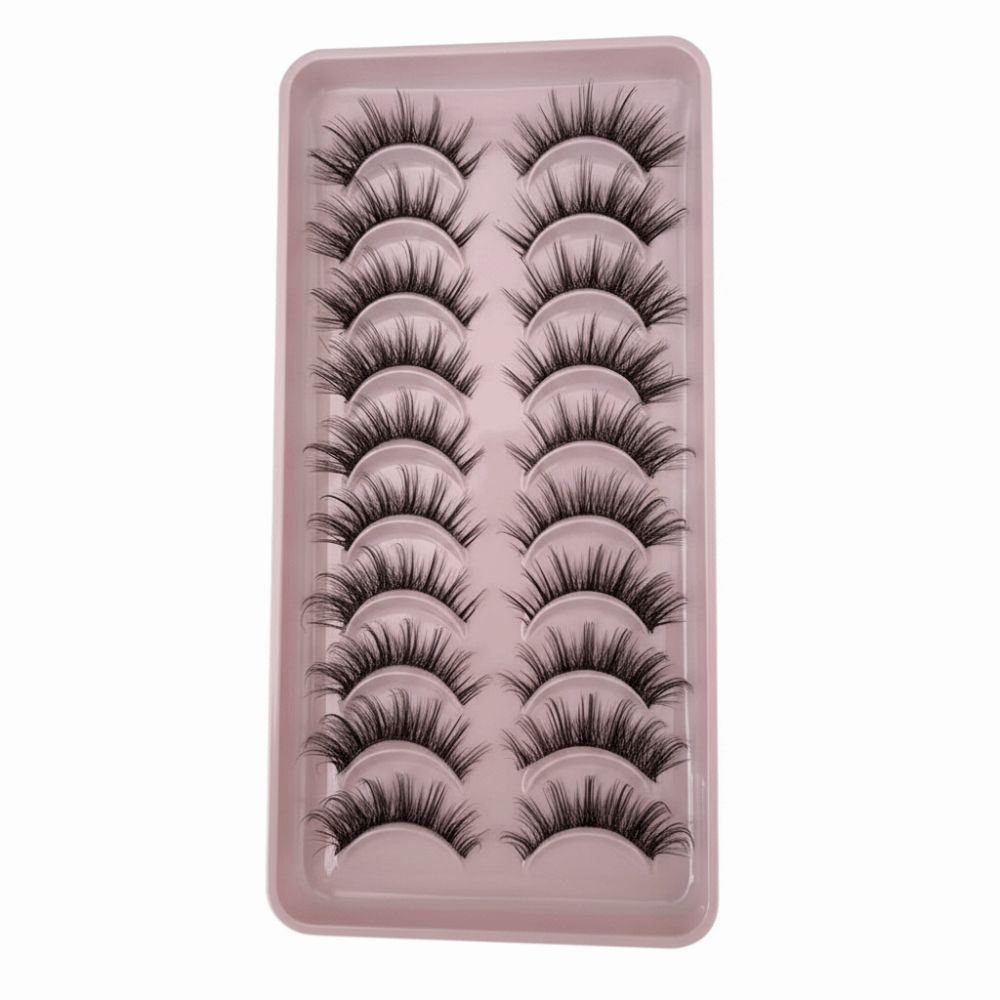 Long Natural False Eyelashes Fluffy Eye Lashes New Fake Lashes  for Women Beauty